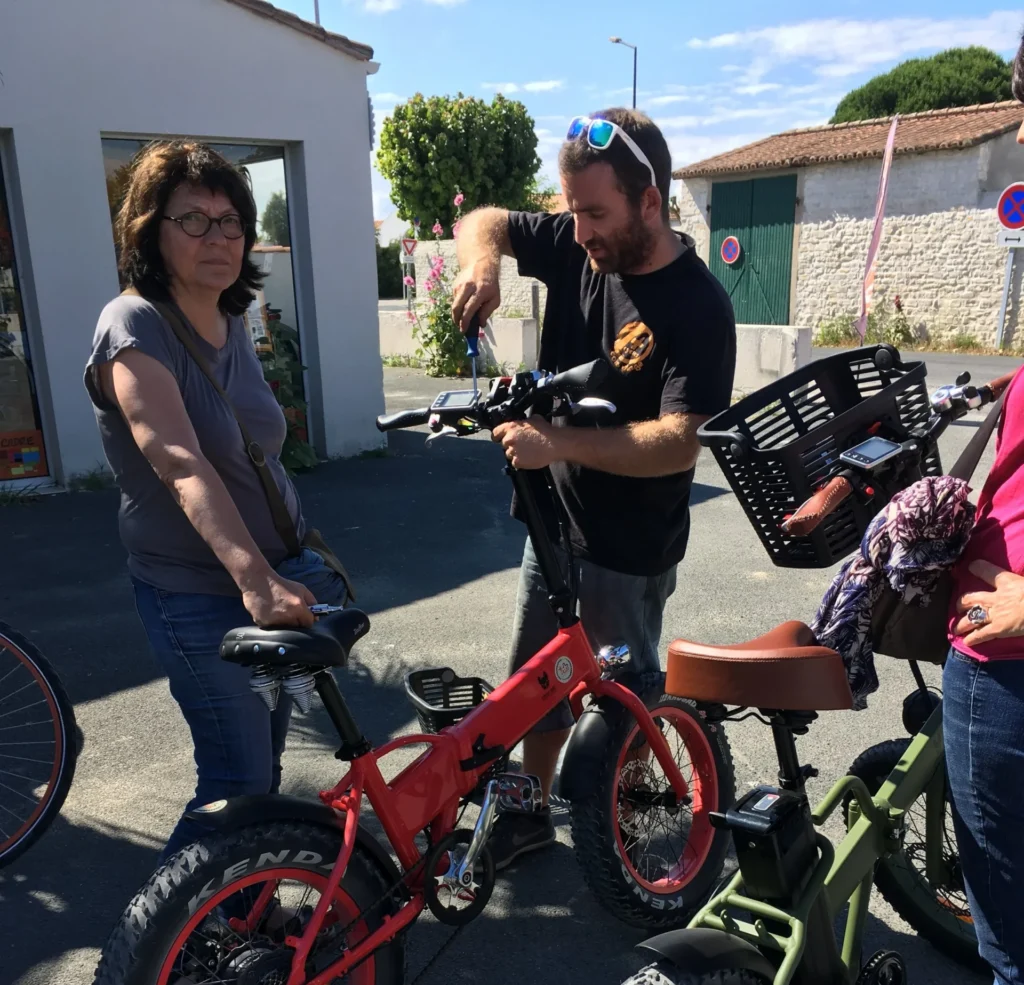 réparation de vélo à Le Bois-Plage-en-Ré
